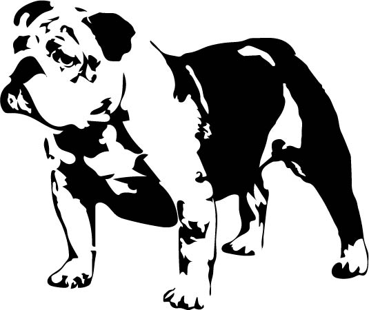 Bulldog SVG