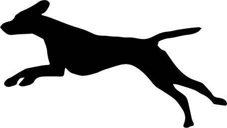 Leaping Dog SVG