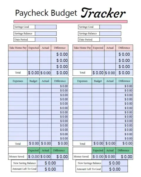 Free Budget Tracker PDF Tutorial – Frugal Fitz Designs