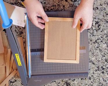 Easy DIY Picture Frames With Angled Corners – Frugal Fitz Designs