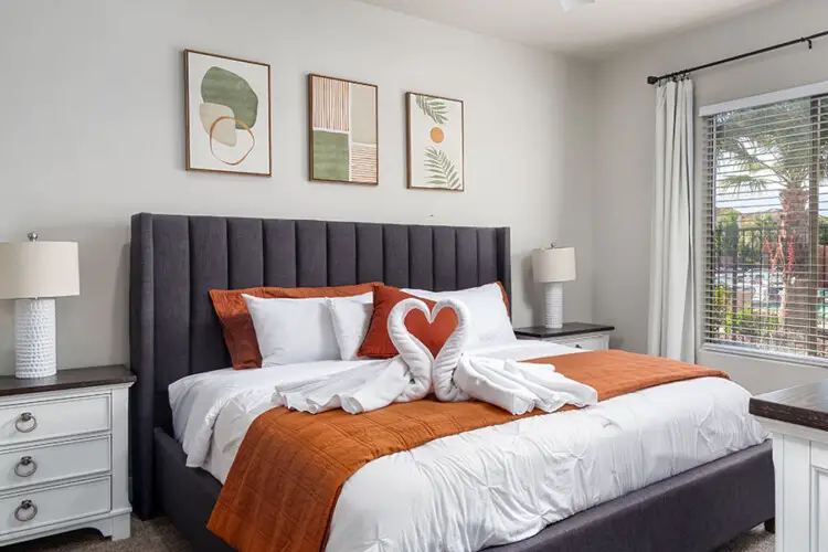 View of Modern Home Design Ideas For A Vacation Rental – Frugal Fitz Designs